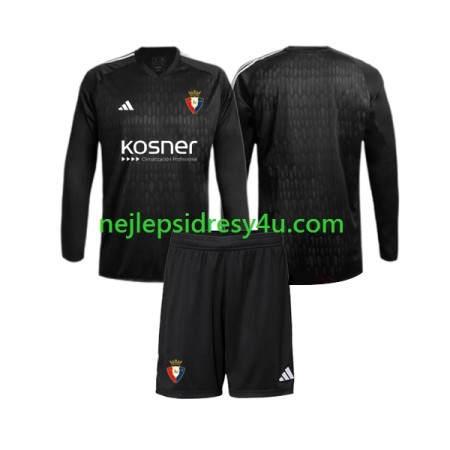 Fotbalový Dres CA Osasuna Brankářské Dětské Venkovní 2023/24 Dlouhý Rukáv